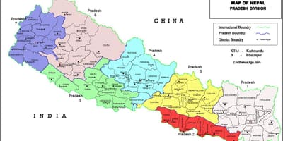 7 pradesh nepal karta
